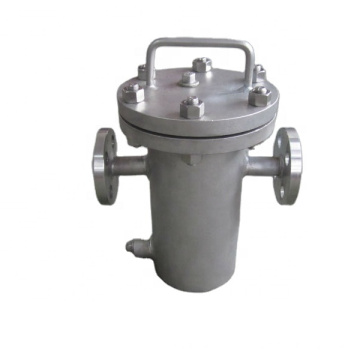 carbon steel simplex bucket strainer